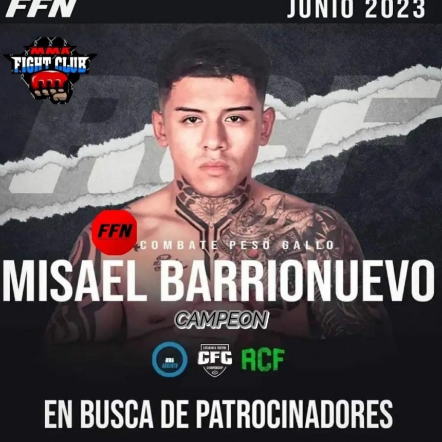 Misael Barrionuevo, el campeón catamarqueño que busca sponsor para competir