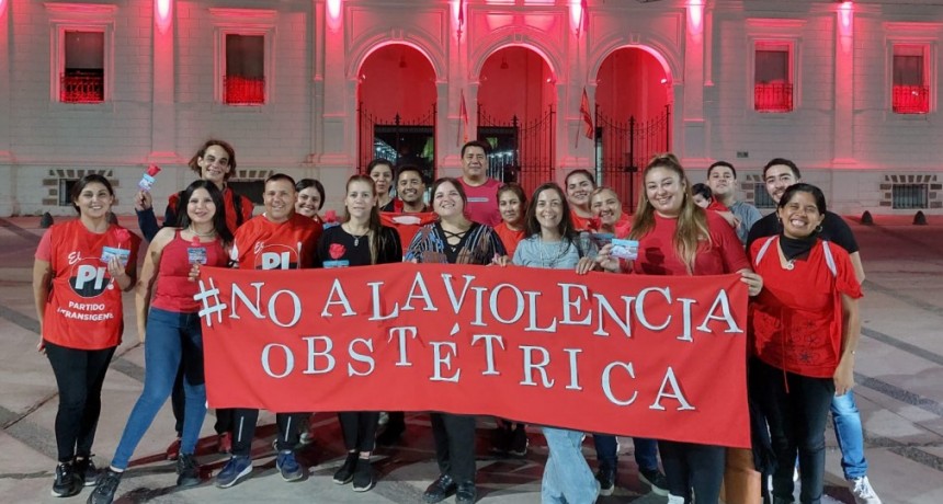 Rojo contra la Violencia Obstétrica 