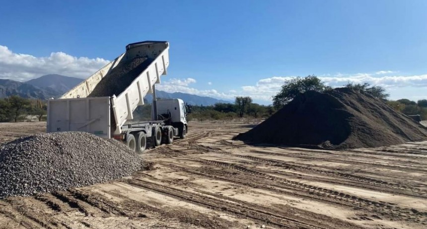 Se trabaja en el Puente de San José en Santa María 