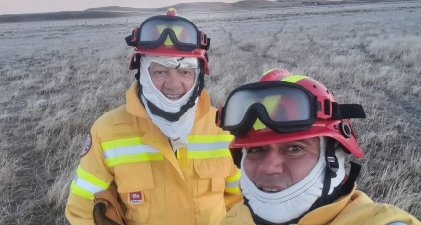 Bombero voluntario de Andalgalá fue enviado como instructor al sur del país