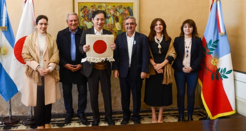 Raúl recibió al Embajador de Japón para dialogar sobre las potencialidades del litio 