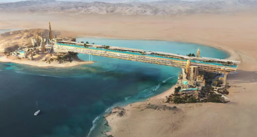 Se inició la construcción de la piscina infinita más larga del mundo