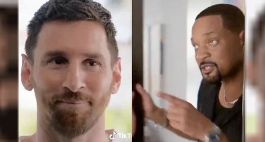 Lionel Messi en modo actor: participó del adelanto de una importante película