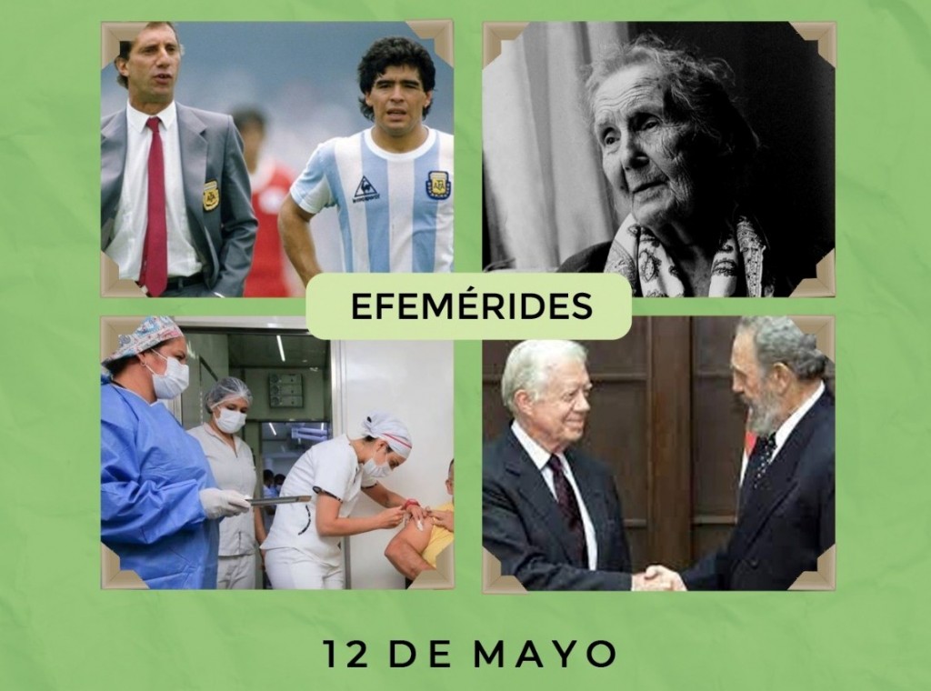 Efemérides del 12 de mayo: conmemoraciones internacionales, nacionales y catamarqueñas