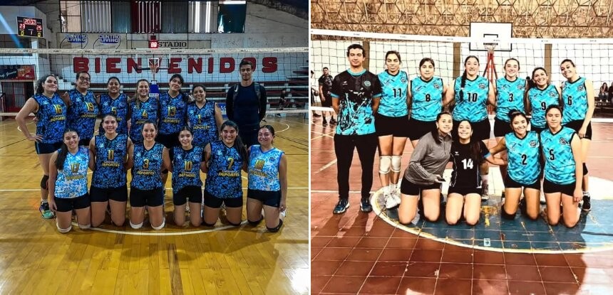Tres punteros en el torneo femenino de la Federación Catamarqueña de Vóley