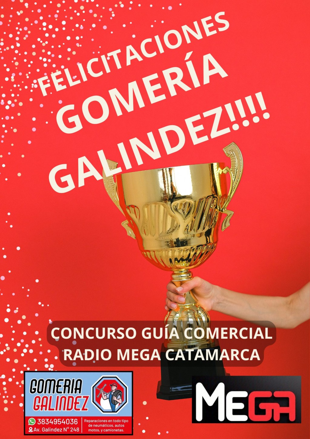  ¡YA TENEMOS GANADOR DEL PRIMER SORTEO COMERCIAL DE MAYO! 