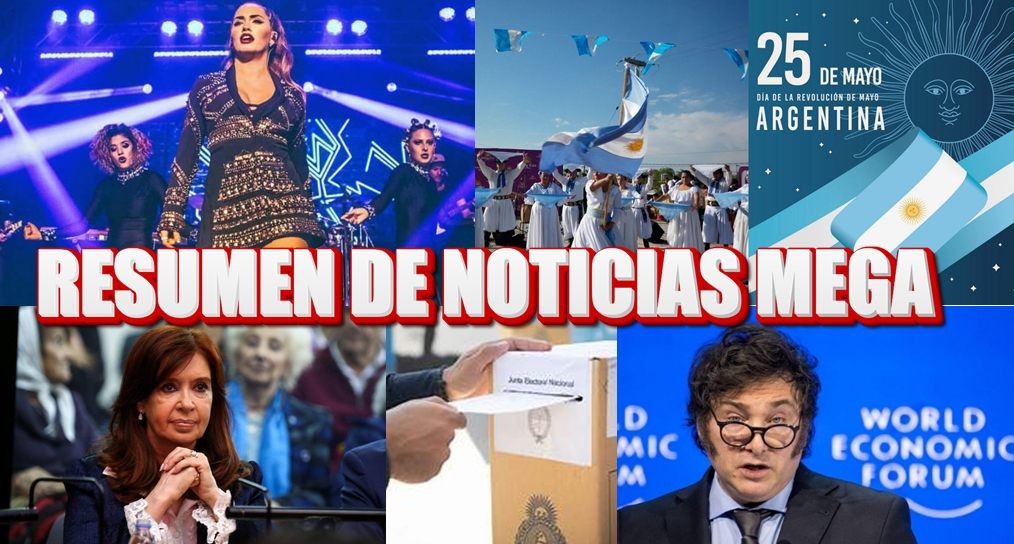 Resumen de las 5 noticias más destacadas en Argentina