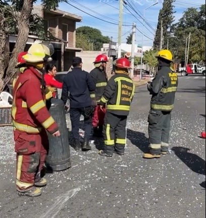 Explosión por pérdida de gas casi causa una tragedia en Valle Viejo