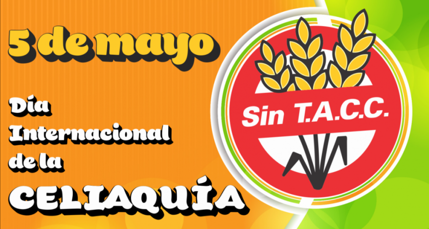 5 de mayo: Se conmemora el Día Internacional de la Enfermedad Celíaca para concientizar y promover el diagnóstico temprano