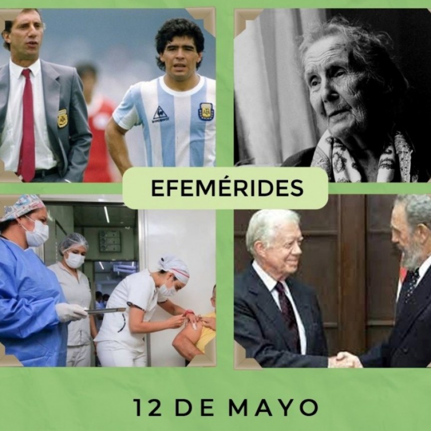 Efemérides del 12 de mayo: conmemoraciones internacionales, nacionales y catamarqueñas