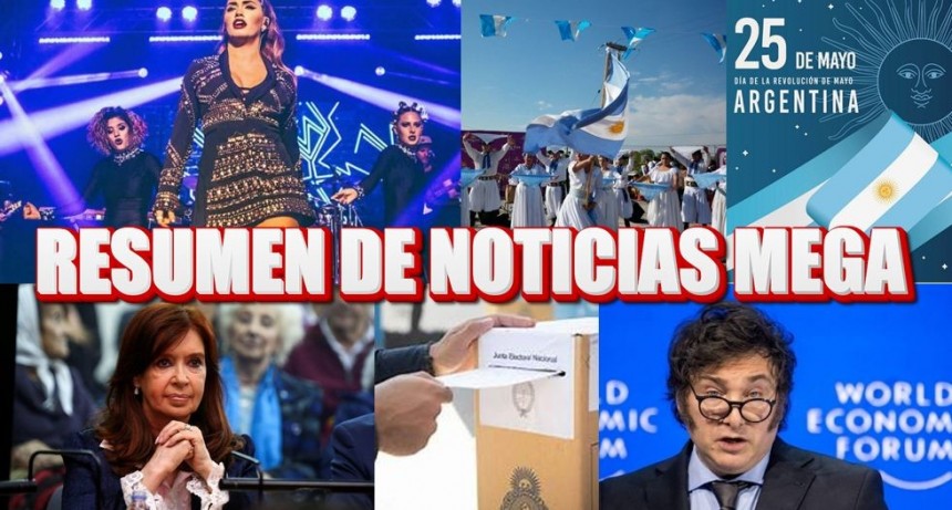 Resumen de las 5 noticias más destacadas en Argentina