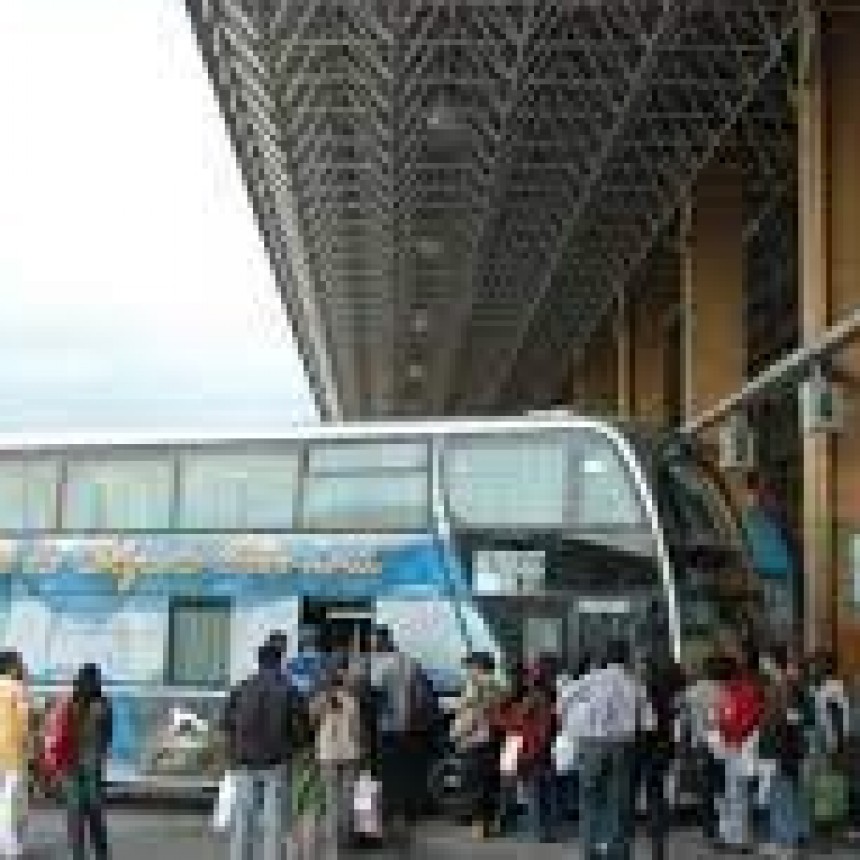 SECUESTRAN DROGA EN LA TERMINAL DE OMNIBUS