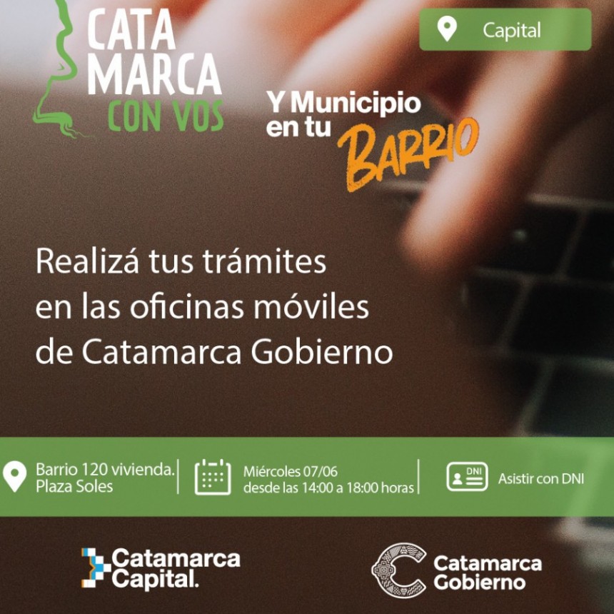 Catamarca con Vos y Municipio en tu Barrio llegan al Barrio 120 viviendas