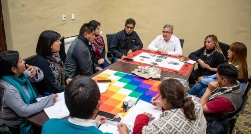 Jalil se reunió con referentes de comunidades originarias