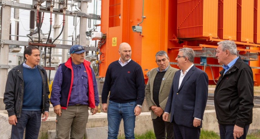 La Provincia avanza con obra para independizar el sistema de energía eléctrica en el Este 