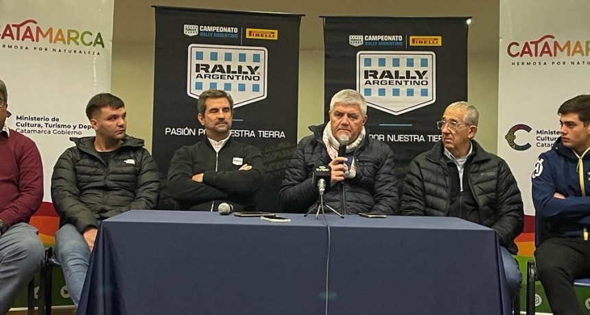 Se presentó oficialmente el Rally del Poncho