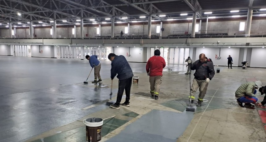 Obras en el Predio Ferial