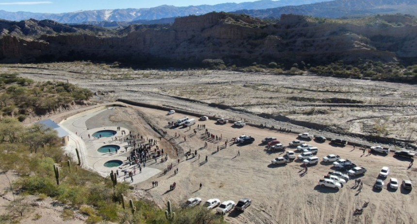 Villa Vil: se concluyó la primera etapa de las obras del Complejo Termal y asfalto urbano en Ruta 43 