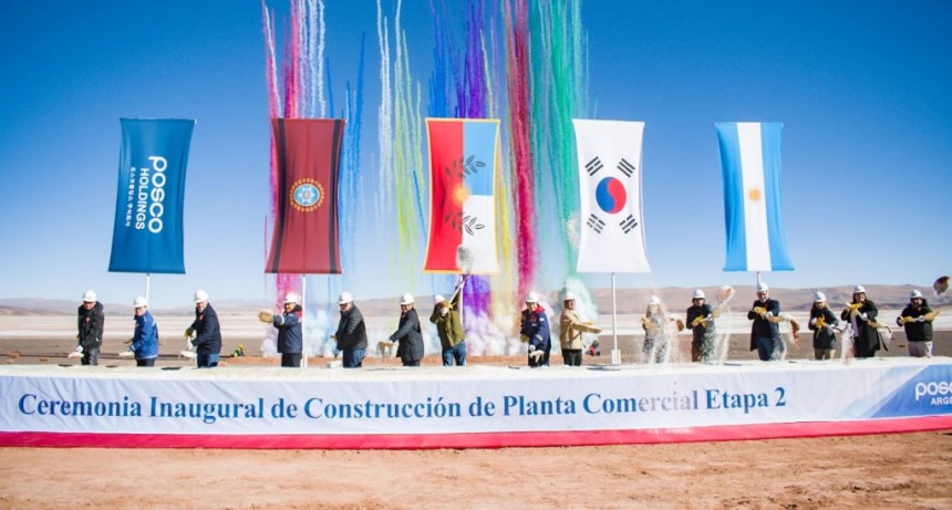 Posco inició la segunda fase del proyecto Sal de Oro para producir litio en Catamarca y Salta 