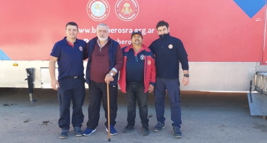 Ya se encuentra en Catamarca el Centro de Entrenamiento Móvil para bomberos