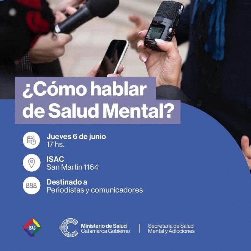 Periodismo Responsable: ¿Cómo hablar de Salud Mental?