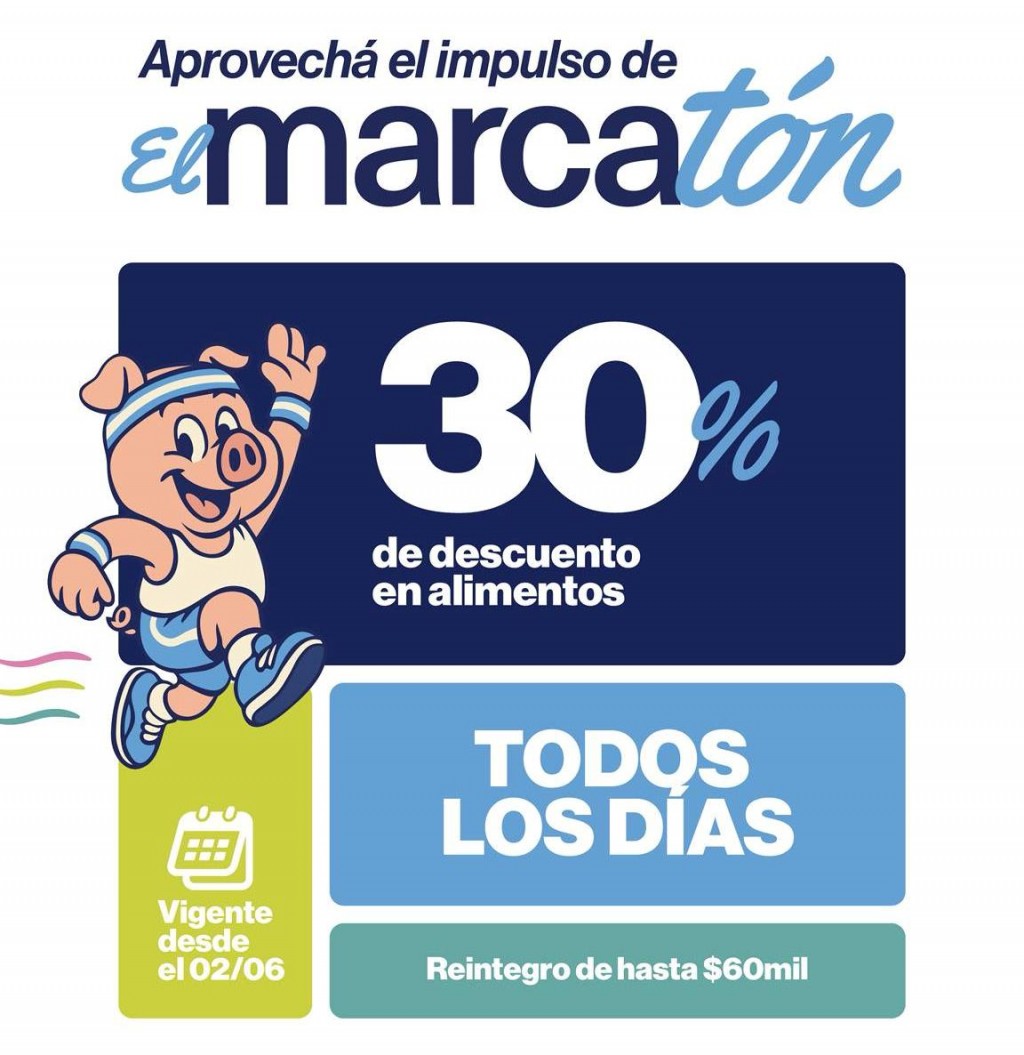 Empezó el Marcatón con precios bajos y cuotas sin interés