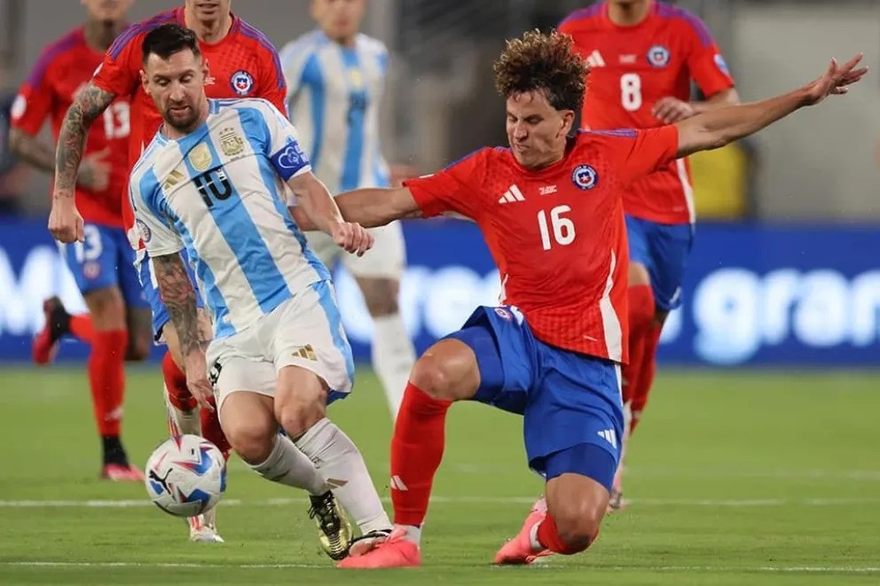 Argentina le ganó a Chile y se afianza en la cima rumbo al Mundial 2026