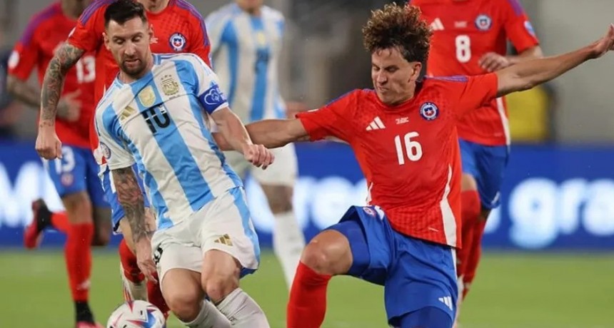 Argentina le ganó a Chile y se afianza en la cima rumbo al Mundial 2026