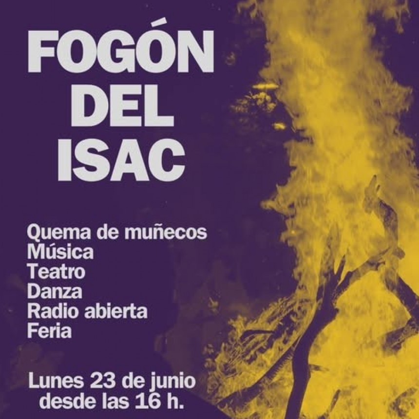 El ISAC celebra esta noche el tradicional Fogón de San Juan con música, arte y feria artesanal