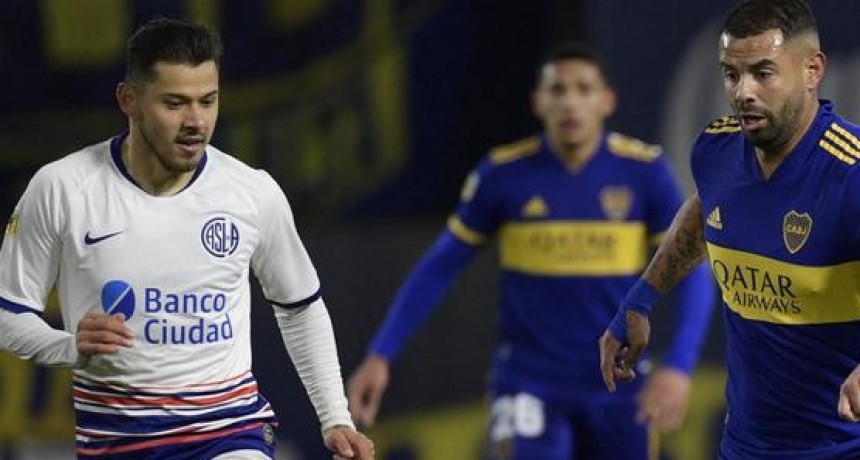 LOS PIBES DE BOCA NO PUDIERON CON EL CICLON