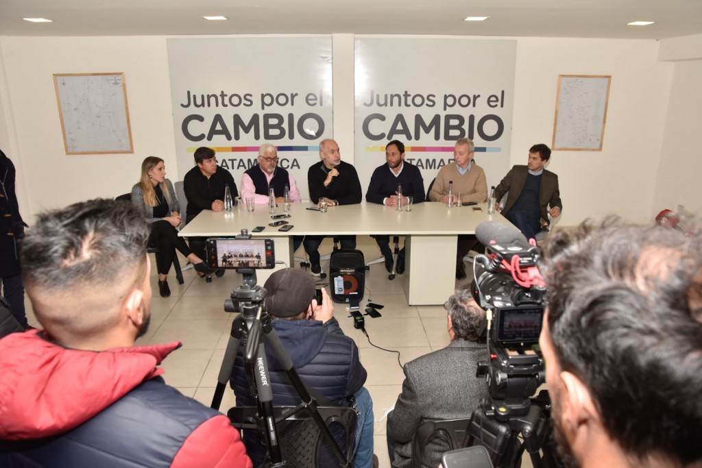 Larreta hizo campaña en Catamarca ante la indiferencia de la UCR local