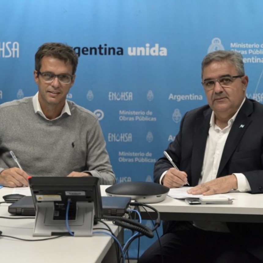 Financiación de ENOHSA para más obras de saneamiento en Catamarca 