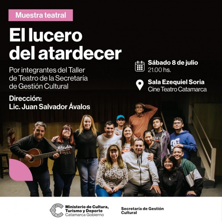 El Taller de Teatro de Cultura estrena “El lucero del atardecer”