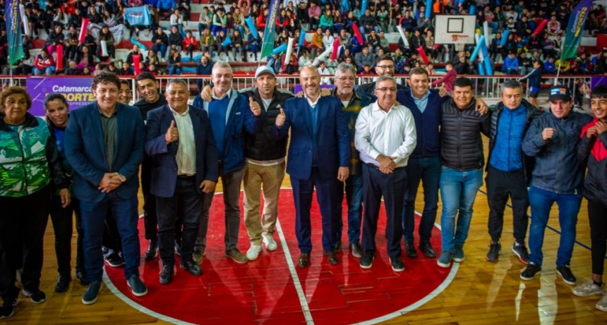 Se lanzó oficialmente la etapa Provincial de los Juegos Evita 
