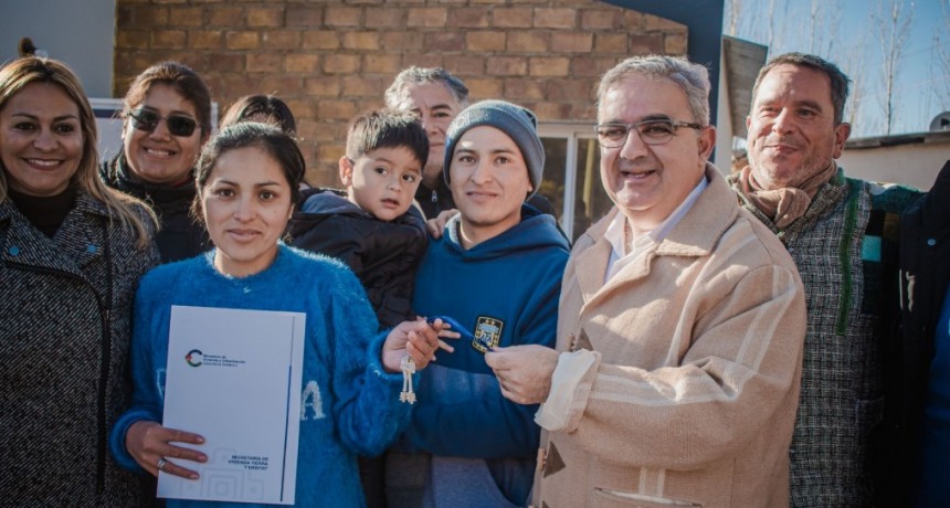 Con fondos mineros, más familias fiambalenses tienen su hogar propio  