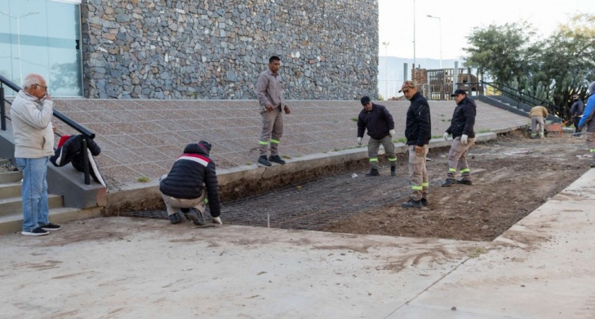 Ultiman los trabajos para dejar en condiciones el Predio Ferial y adyacencias 