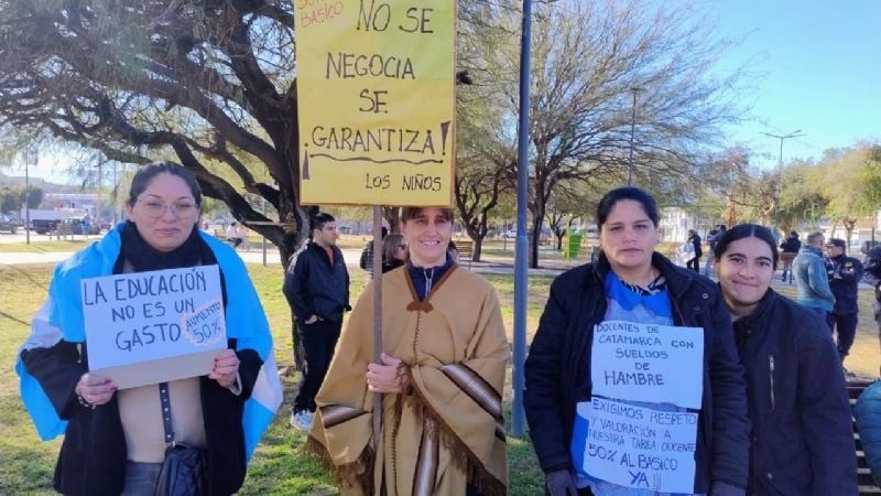 Docentes sin acuerdo salarial en Catamarca: Suteca exige $1.200.000 al básico como cargo testigo
