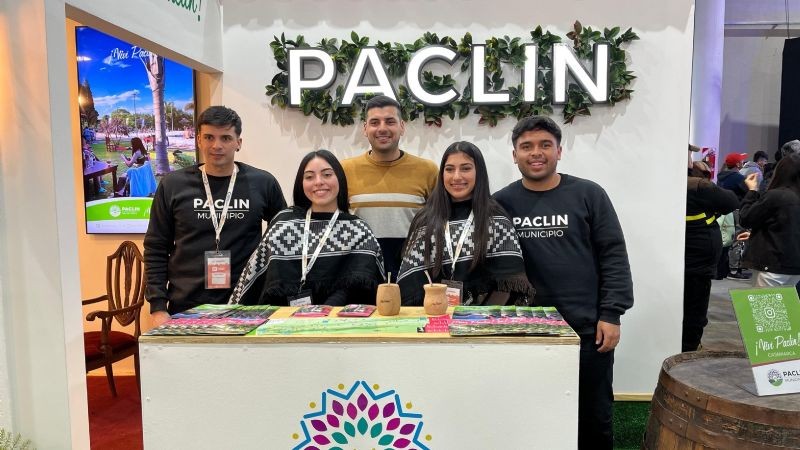 Paclín deslumbra en el Pabellón de Turismo con sus bellezas naturales y propuestas culturales