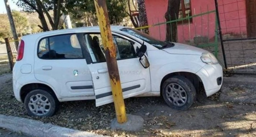 ALCOHOLIZADO CHOCO SU VEHICULO