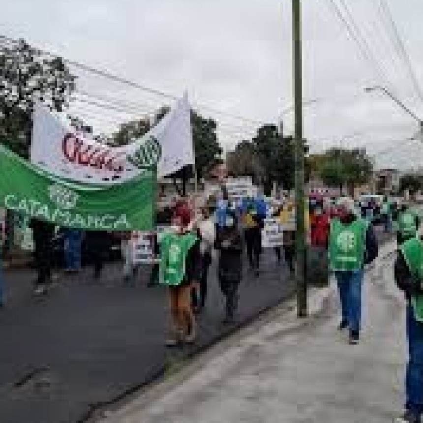 Nueva marcha del personal de salud