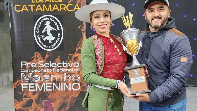 Roxana Quinteros representará a Catamarca en el Campeonato Nacional de Malambo Femenino