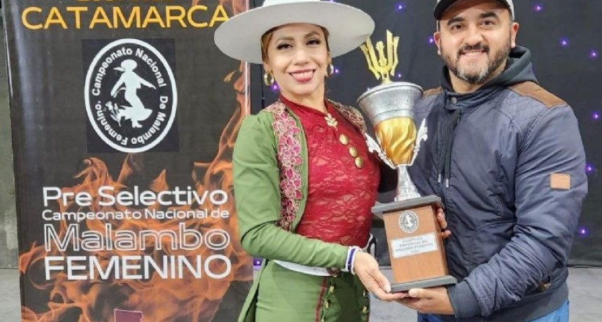Roxana Quinteros representará a Catamarca en el Campeonato Nacional de Malambo Femenino