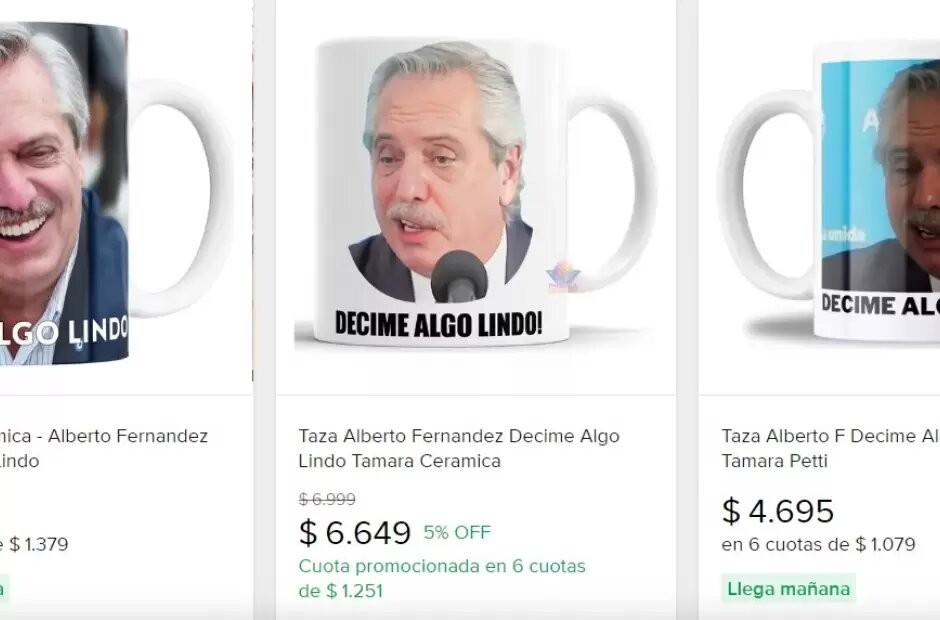 Polémica en las redes por la venta de unas tazas 