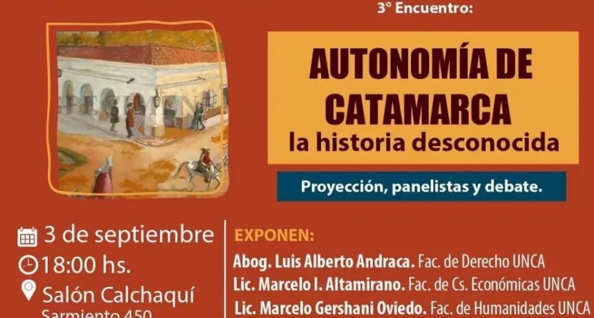 La Autonomía de Catamarca, en una mini serie documental