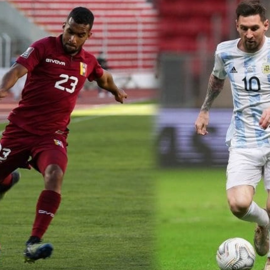 ARGENTINA ENFRENTA A VENEZUELA