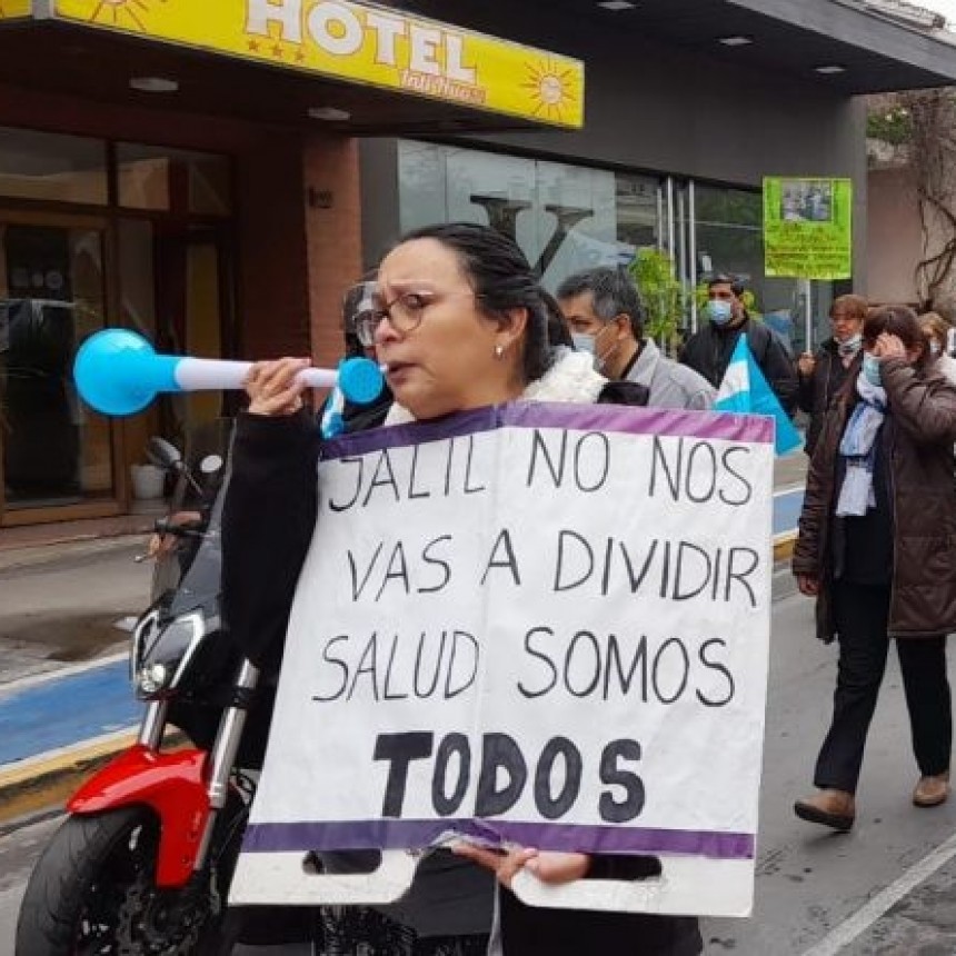Marcha del personal de salud