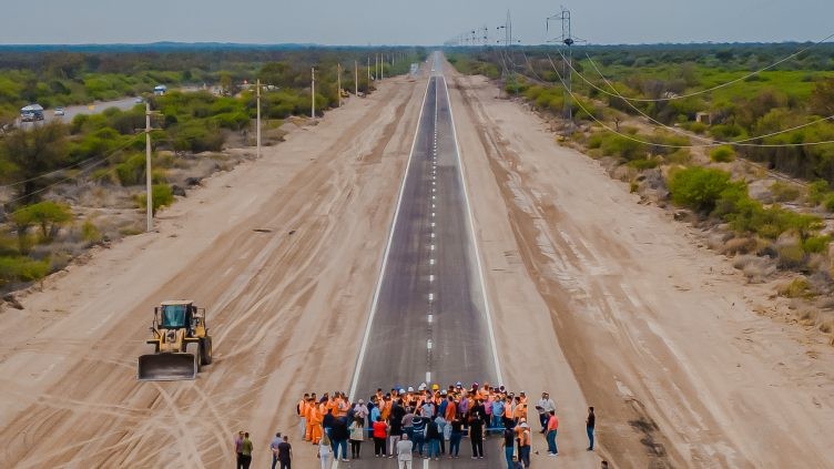 Concluyó la rectificación de la Ruta 157 y se quitó la “Curva de la muerte”