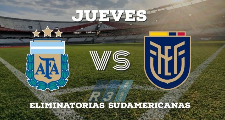 Argentina inicia el camino al Mundial 2026, ante Ecuador