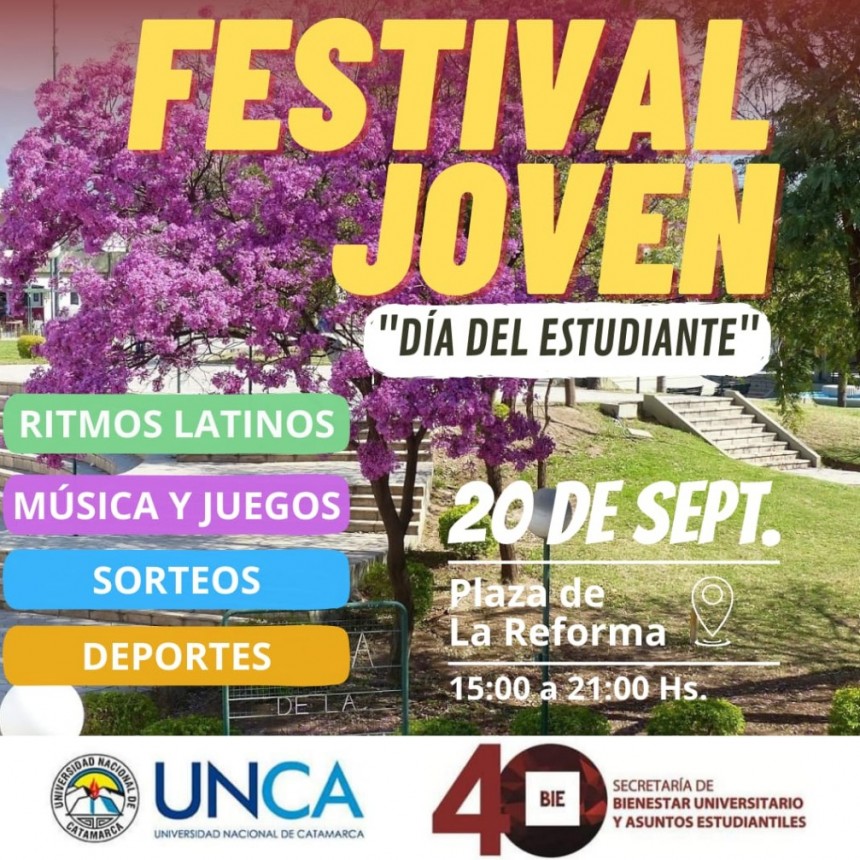 Festival Joven por el Día del Estudiante