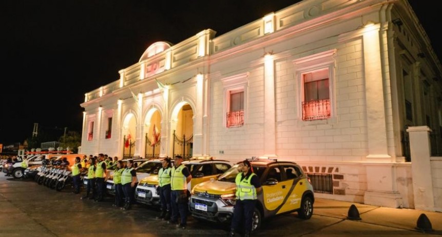 Más seguridad con la nueva flota de vehículos para la Secretaría de Protección Ciudadana de la Capital